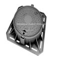 Square Ductile Cast Iron D400 Manhole Cover with Frame